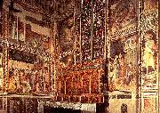 GADDI, Taddeo, General view of the Baroncelli Chapel sg